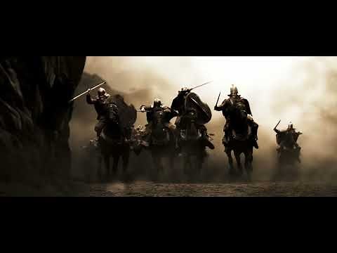 Spartans vs persian horsemen _ [300 Spartans]
