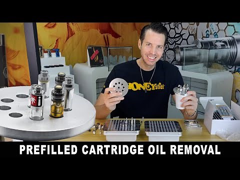 Best way to remove oil from prefilled cartridge! How to recover oil from vape cartridges?