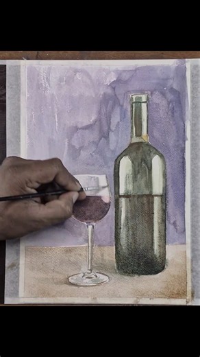 watercolour- 15 #watercolorpainting #stillife