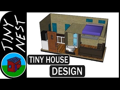 Tiny House Design - 3D Modeling (Ep.3)