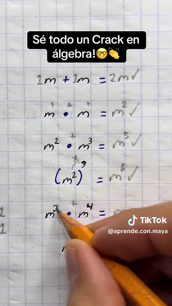 Sé todo un Crack en álgebra hoy mismo