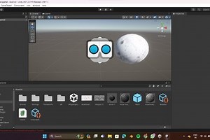Geospatial AR moon explorer