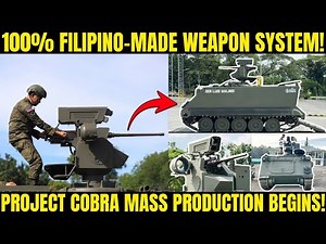 100% Filipino Made Weapon System! Project COBRA Mass Production Begins!