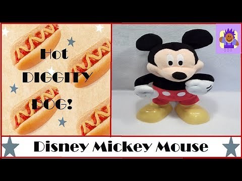 2008 Disney Mickey's Clubhouse Hot Diggedy Dog Dancing Mickey Mouse toy By Mattel