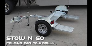 The Folding Stow N Go Car Tow dolly is in stock and ready to ship! Comes with a set of Straps , Deck Chains, Surge Brakes. Reduces in length by 50 % in seconds. Learn more now at: https://towsmarttrailers.com/collections/folding-car-tow-dollies/products/galvanized-folding-tow-dolly #demco #foldingtowfolly #towdolly #cars #hauler #towing #rv #rvliving #rvtravel #towdolly #towtruck #karkaddyss | Tow Smart Trailers