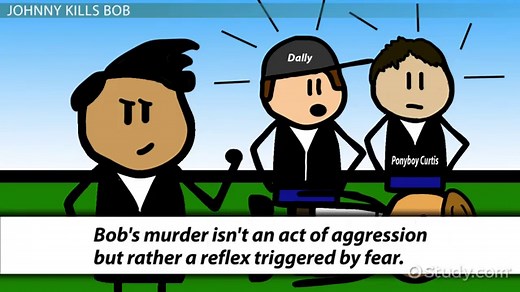 Johnny's Death in The Outsiders by S.E. Hinton