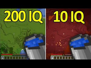200IQ vs 10IQ Minecraft plays #11