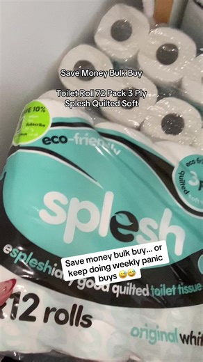 Save money bulk buy toilet roll 72 pack #toiletroll