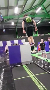 2K views · 31 reactions | Incredible new trick by one of our very talented marshals!! Be sure to book today as spaces are going fast! | Flip Out Portsmouth | Facebook