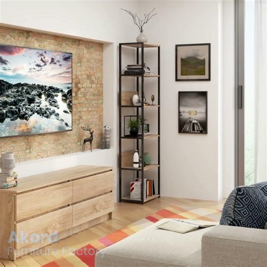 👉 Étagère Loft 50 cm – Style Loft et design compact