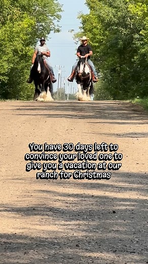 There’s not much time left… If you want a River Lane Ranch vacation under the tree you better send your loved one this video and make sure you’re not on the naughty list. 🎅📋🎄🎁 The ranch adventures of 2026 are waiting for you. 🥰 www.riverlaneranch.com Click- RLR Vacations page for all the details #Vacations #travel2026 | River Lane Ranch