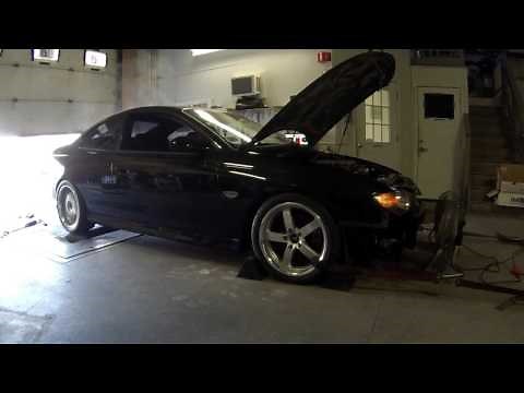 2006 Pontiac GTO UPP Twin Turbo Kit at SMG Motoring for Dyno Tuning