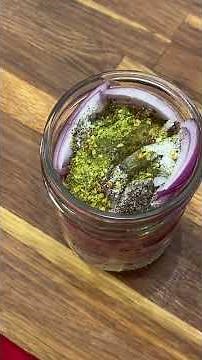 Homemade Quick Pickled Onions are crispy and punchy the kind of little extra of your meal!