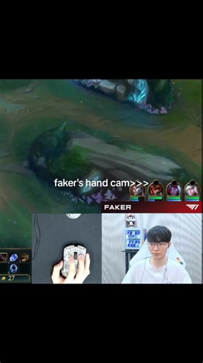 Faker's Impressive Hand Techniques in Gaming