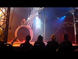 USA - Todesrad / Unfall-Sturz am Todesrad / Circus / accident