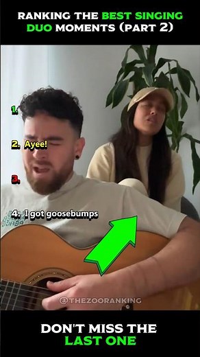 Ranking the Best Singing Duo Moments (Part 2) 😱