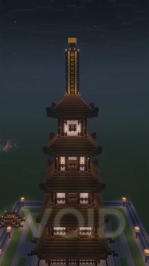 Minecraft Build But Every Cut Hits the Beat 🎵 | VOID