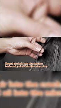 How To Put Hair Tinsel With Micro-links (Beads)