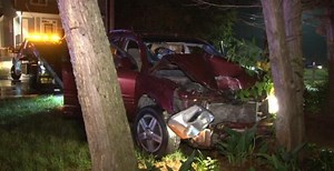 Car crash in Durham leaves some without power Thursday night