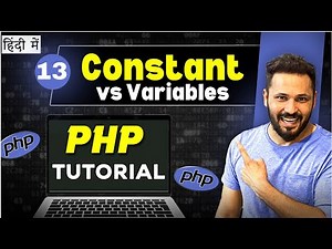 Php Tutorial in Hindi #13 Constants in PHP