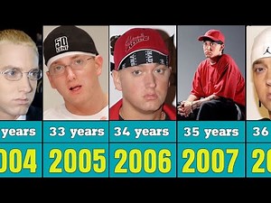 Eminem Evolution from 1998 to 2023