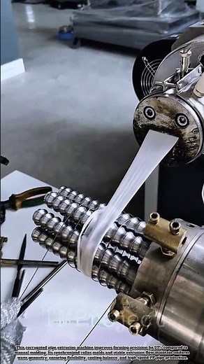 Good Innovative Corrugated Pipe Extrusion Machine for PP Tubing