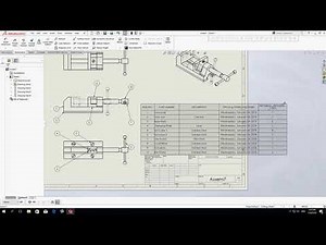 BÀI 14: Xuất bản vẽ lắp ráp trong thiết kế 3D Solidworks và 1 số điều cần lưu ý | HỌC SOLIDWORKS