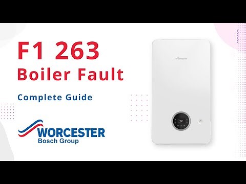 F1 263 Error Code Worcester Bosch Boilers