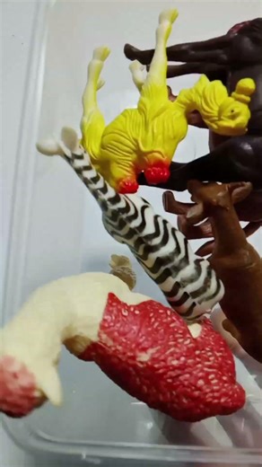 Mini Zoo Drop: Llama, Lion & Zebra ASMR 🇦🇺 | Super Satisfying