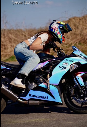 Kawasaki Motorcycle Rear Wheel Encounter