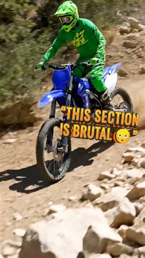 “This Rocky Trail Almost Took Me Down 😳 Dirt Bike”