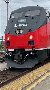 Amtrak 161 at Vancouver, WA (clip from 2021) #amtrak #railroad