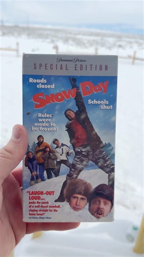 Snow day for snow day #vhs #movies #film #cinema #movie #dvdcollector #physicalmedia #vhscollection