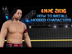 How To Install Modded/Custom Characters WWE 2K16 PC - Shinsuke Nakamura