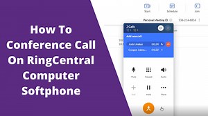 How To Conference Call On RingCentral