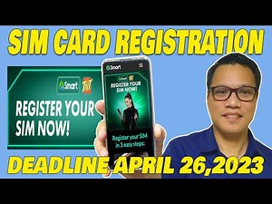 🔴HOW TO REGISTER SMART AND TNT SIM CARD