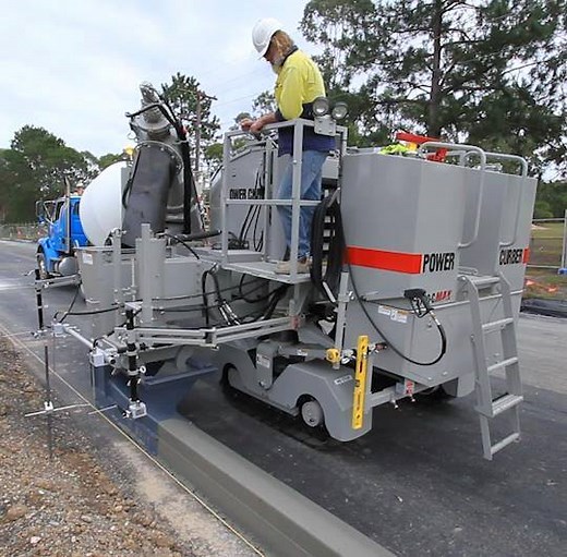 22M views · 146K reactions | This machine turns concrete into perfect curbs and gutters. | Insider Tech | Facebook