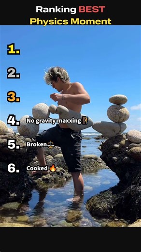 Ranking BEST Physics Moment 🤯 #physics #science #trending