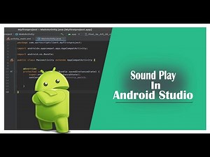 How to use Audio Sound in Android Studio (Add Sound When You Click the Button)