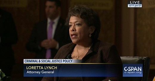 Attorney General Loretta Lynch Discusses Community Policing