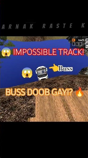 Luxury Bus vs Impossible Off-Road Challenge! 😱 Bus Simulator Indonesia 💥 #shorts #bussid #gaming