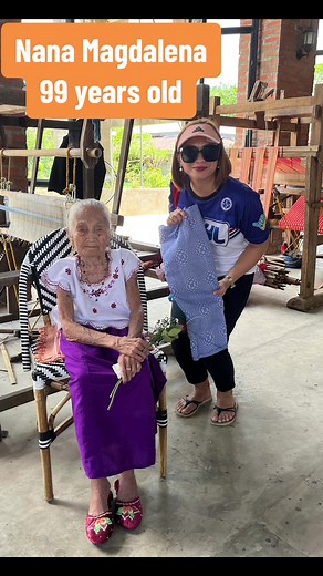 Meeting Nana Magdalena Gamayo: Master Weaver of Inabel Cloth | Pinili Inabel Center