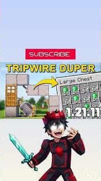 TRIPWIRE DUPER 1.21.11 #shorts #minecraft #gaming #beat