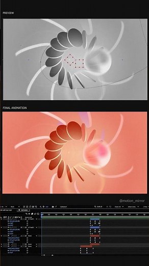 Geometric Ball Animation in After Effects 💎 #shorts #motiondesign #aftereffects