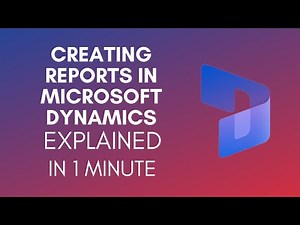 How To Create Reports In Microsoft Dynamics 365? (2024)