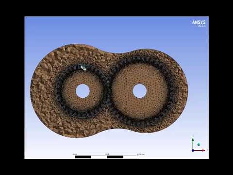 Predict Gearbox Lubrication, Oil Temperature and Churning Losses using CFD Simulation