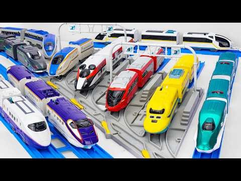 Kato N Scale E5 E6 Shinkansen Train Unboxing | Model Train Collection
