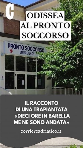 Pronto soccorso-odissea, una trapiantata: «Dieci ore in barella, me ne sono andata»