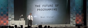 Bret Victor discusses “The Future of Programming”