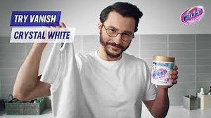 Vanish Vanish Gold White TVC copy 30’ advert UK
